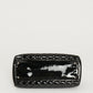 Black Chanel Mademoiselle Patent Leather  Bowling Bag