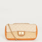 Chanel Tricolour Quilted Grosgrain 2.55 East/West  Flap Bag