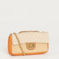 Chanel Tricolour Quilted Grosgrain 2.55 East/West  Flap Bag
