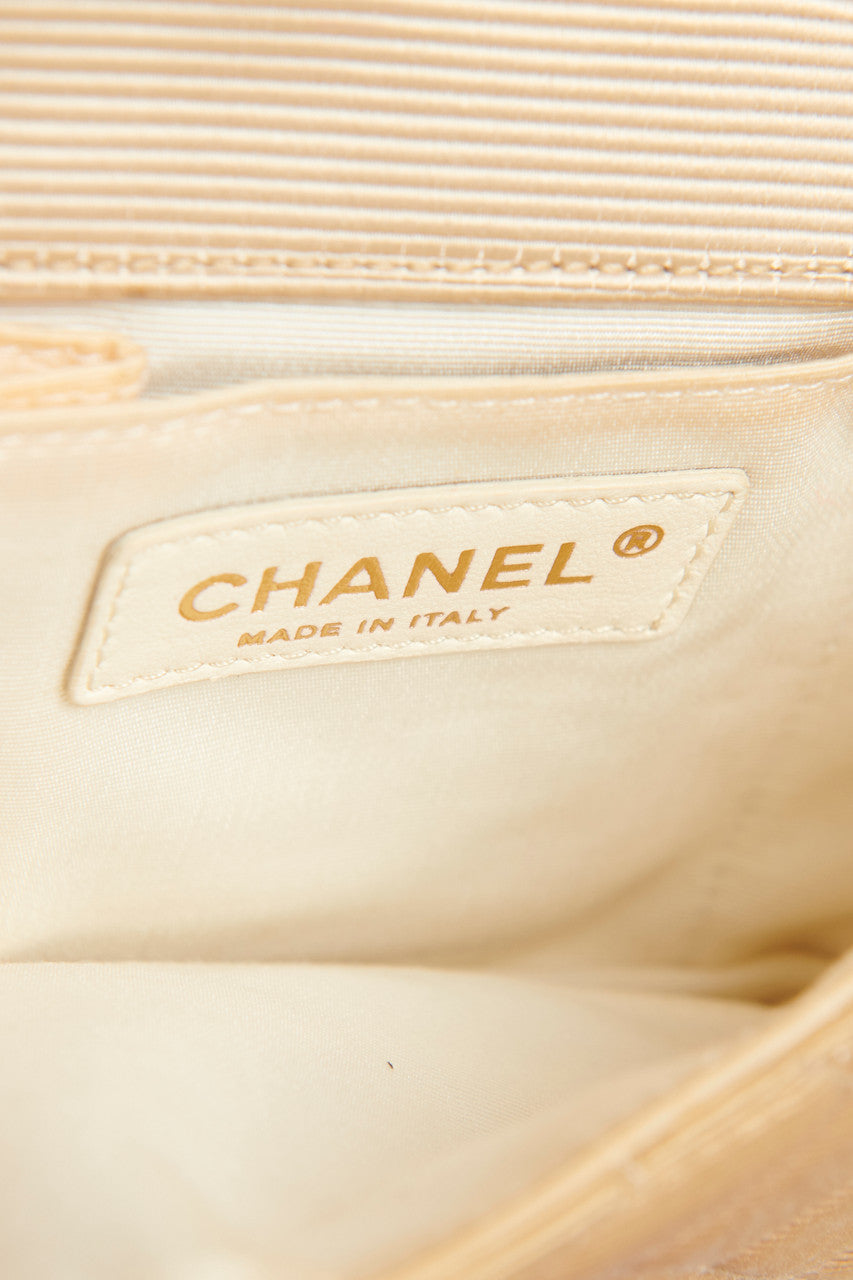 Chanel Tricolour Quilted Grosgrain 2.55 East/West  Flap Bag