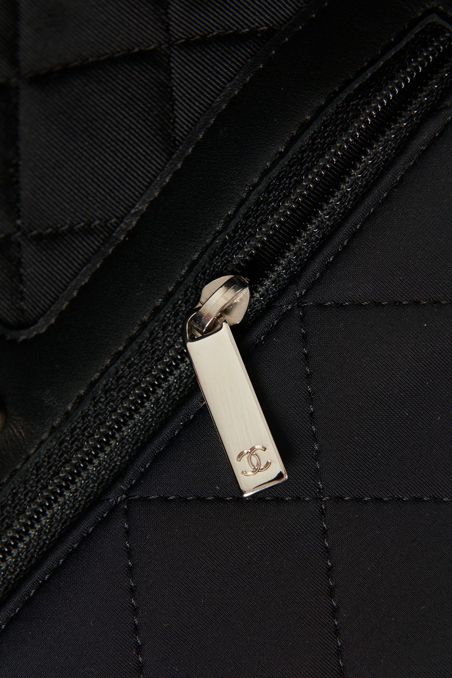 Chanel Navy Satin  Paris/Dubai Flap Bag