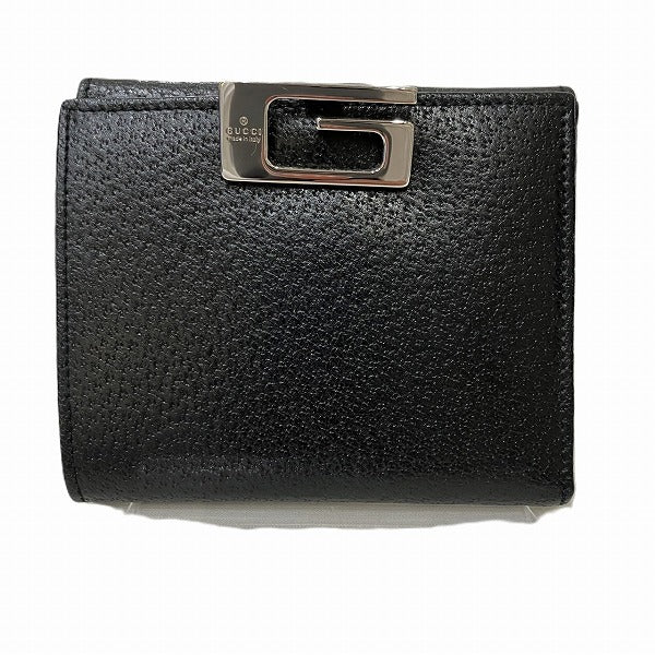 Gucci G Clip Leather Wallet