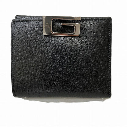 Gucci G Clip Leather Wallet