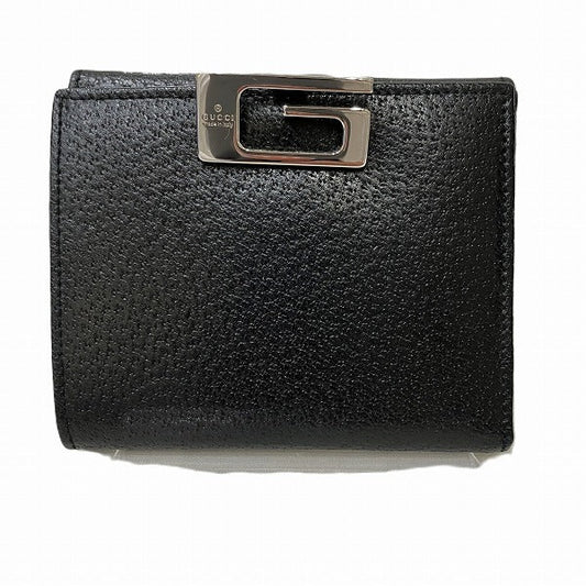 Gucci G Clip Leather Wallet