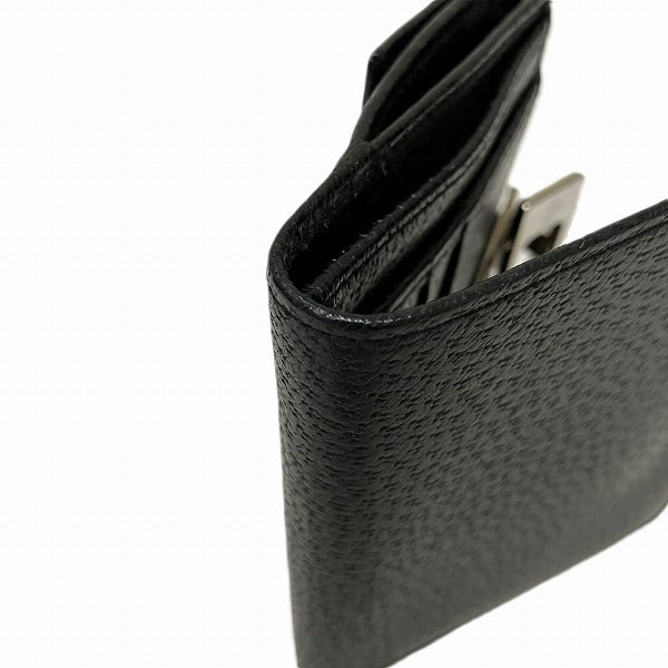 Gucci G Clip Leather Wallet