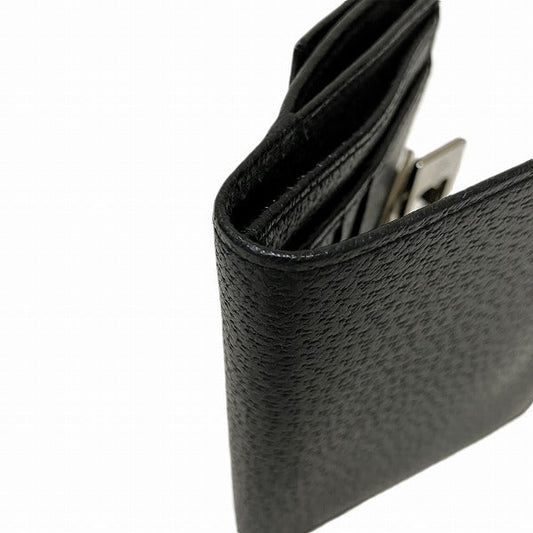 Gucci G Clip Leather Wallet