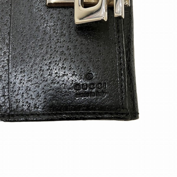 Gucci G Clip Leather Wallet
