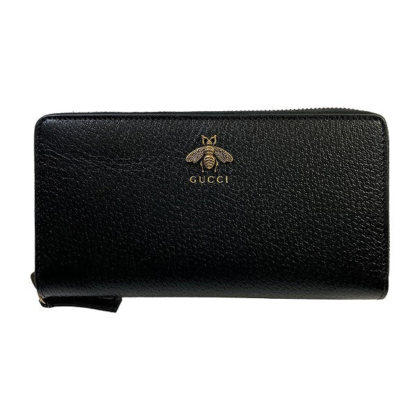 Gucci Animalié Leather Long Wallet