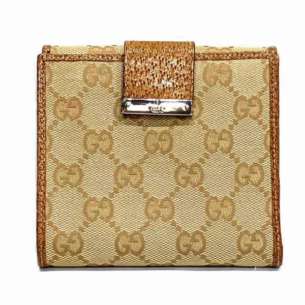 Gucci GG Line Canvas Wallet
