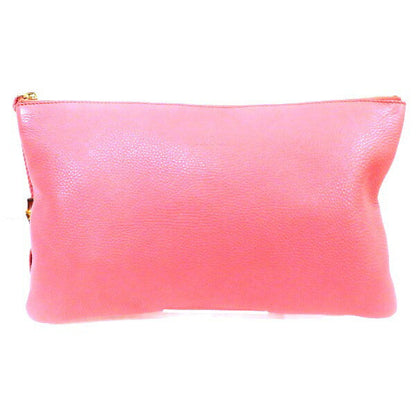 Gucci Bamboo Line Leather Clutch Bag