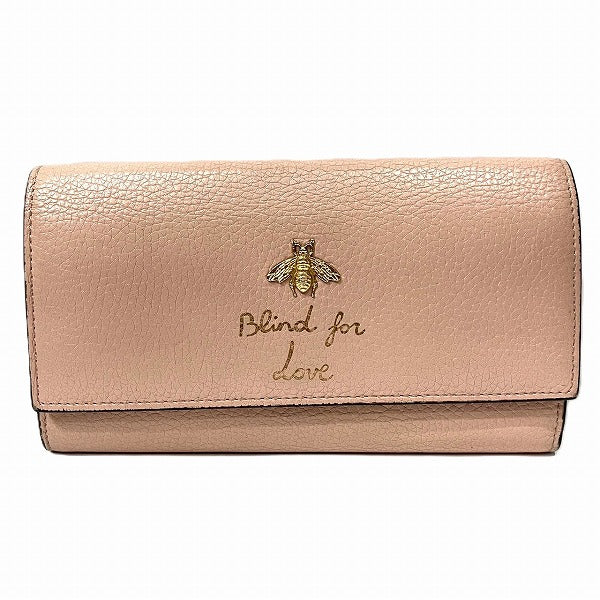 Gucci Animalié Leather Continental Wallet