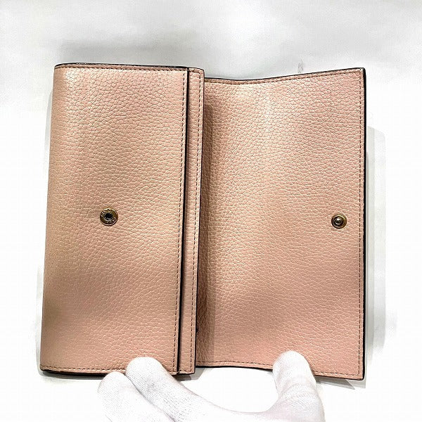 Gucci Animalié Leather Continental Wallet