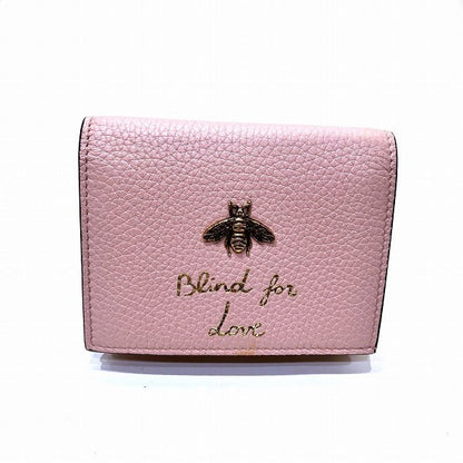 Gucci Animalié Bee Leather Wallet