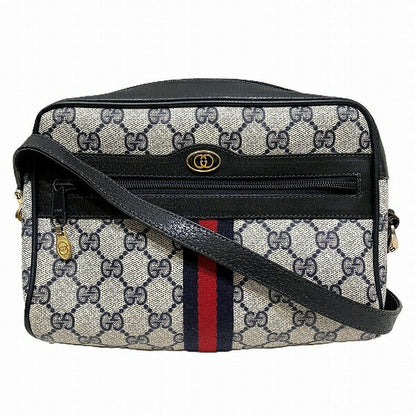 Gucci Old Gucci Sherry Line PVC Shoulder Bag