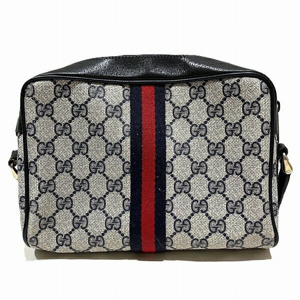Gucci Old Gucci Sherry Line PVC Shoulder Bag