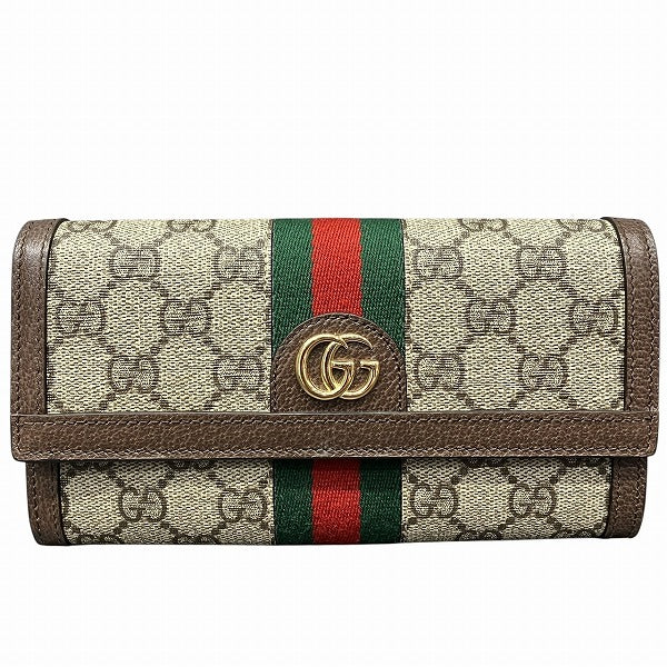 Gucci Ophidia GG PVC Continental Wallet