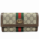 Gucci Ophidia GG PVC Continental Wallet
