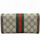 Gucci Ophidia GG PVC Continental Wallet