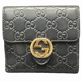 Gucci Interlocking G Guccissima Leather Wallet