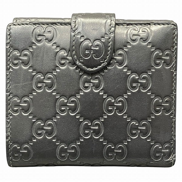 Gucci Interlocking G Guccissima Leather Wallet