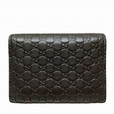 Gucci Microguccissima Leather Card Case