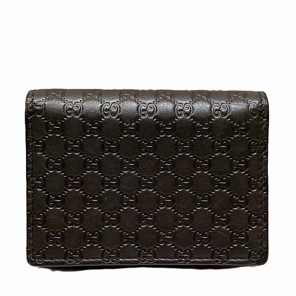 Gucci Microguccissima Leather Card Case