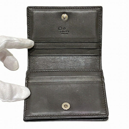 Gucci Microguccissima Leather Card Case