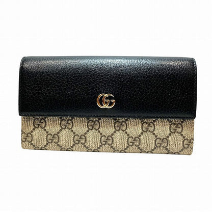 Gucci Double G GG Supreme Continental Wallet