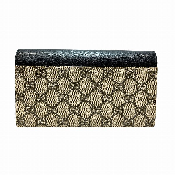 Gucci Double G GG Supreme Continental Wallet
