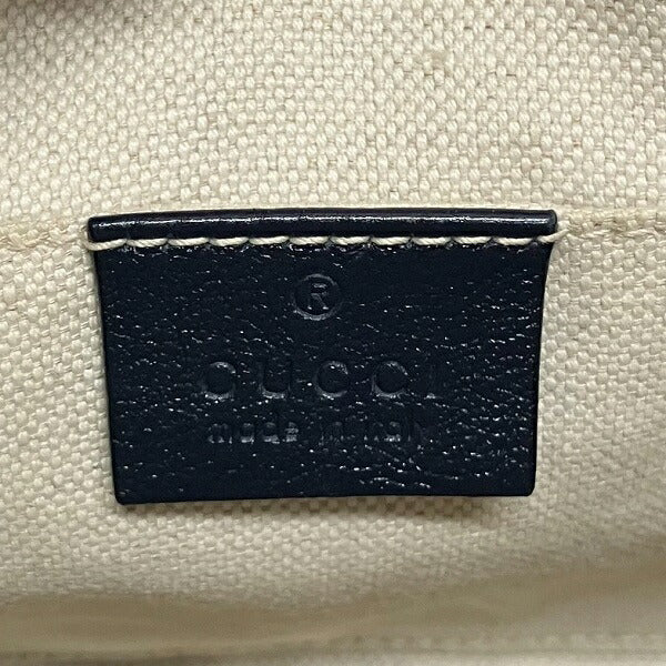 Gucci GG Marmont Canvas Leather Shoulder Bag