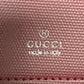 Gucci Rosso Ancora Super Mini Shoulder GG Shadow Canvas Shoulder Bag