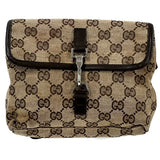 Gucci Old Gucci Canvas Waist Bag