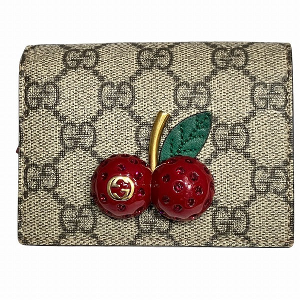 Gucci GG Supreme Leather Wallet