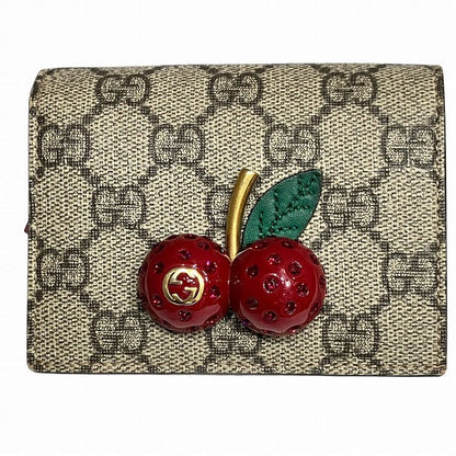Gucci GG Supreme Leather Wallet