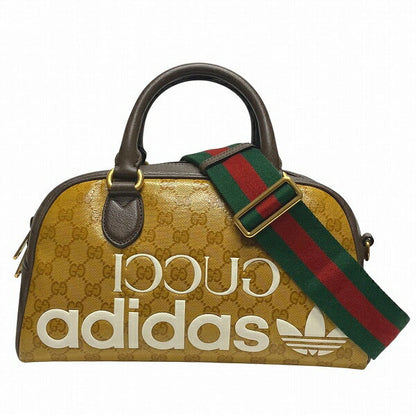Gucci Mini Duffle GG Crystal 2way Boston Bag