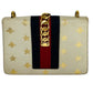 Gucci Sylvie Bee & Star Leather Shoulder Bag