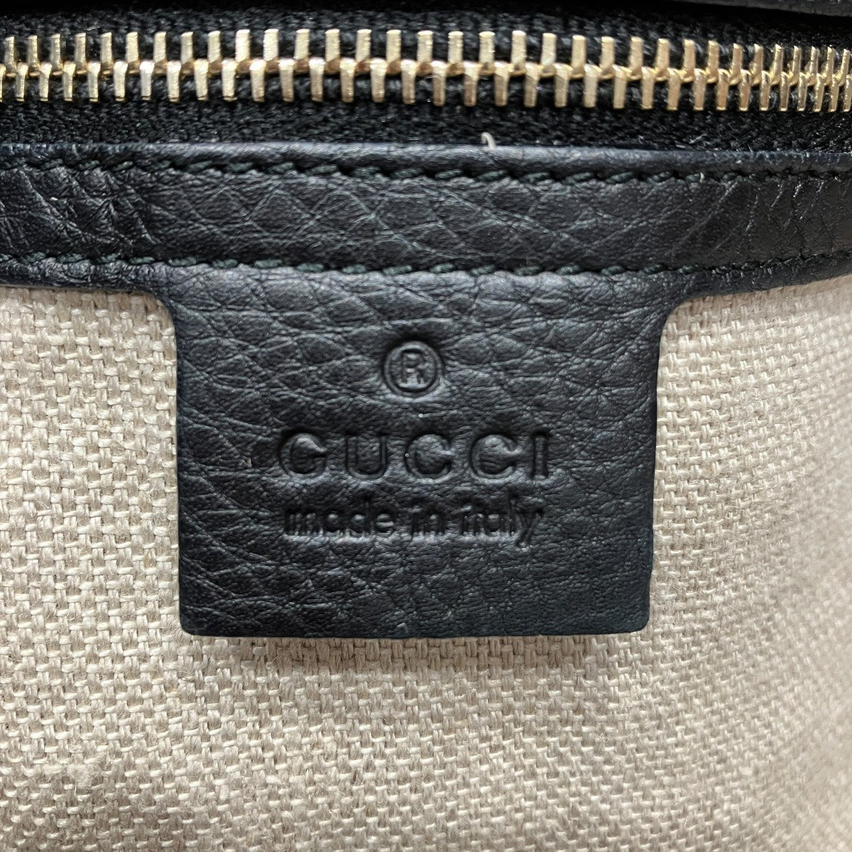 Gucci Leather Python Tote Bag