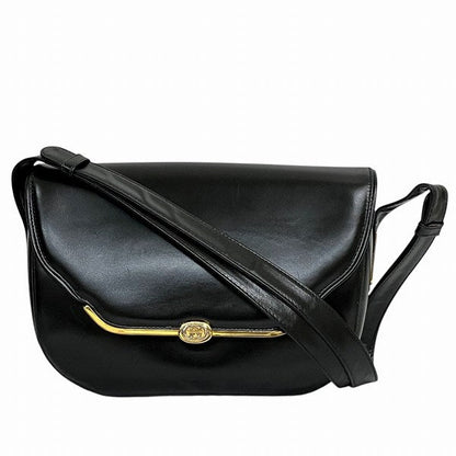 Gucci GG Logo Leather Shoulder Bag