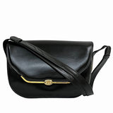 Gucci GG Logo Leather Shoulder Bag