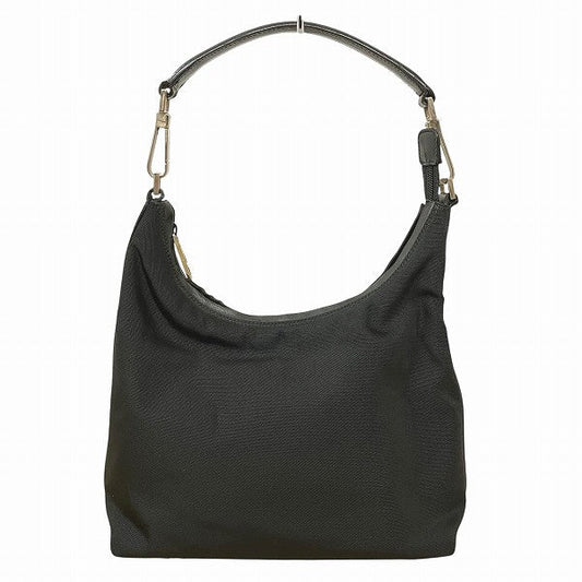 Gucci Nylon Leather Shoulder Bag
