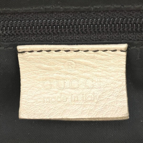Gucci Leather Canvas Shoulder Bag