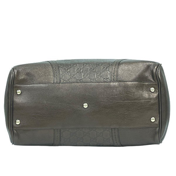 Gucci Guccissima Leather Boston Bag