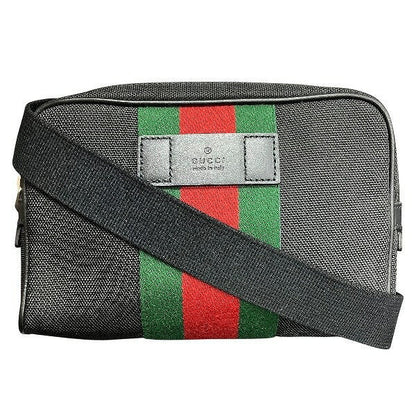 Gucci Sherry Line Canvas Waist Bag