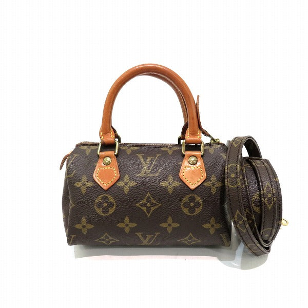 Louis Vuitton Monogram Mini Speedy Shoulder Bag