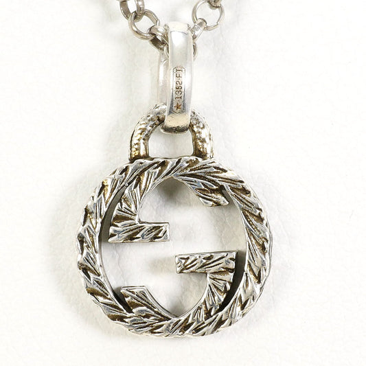 Gucci Interlocking G Silver 925 Necklace