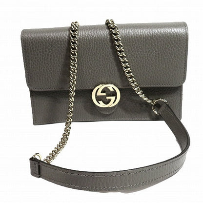 Gucci Interlocking G Calf Leather Wallet