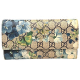 Gucci GG Blooms PVC Continental Wallet
