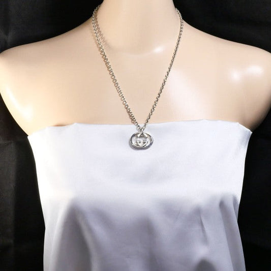 Gucci Interlocking G 925 Silver Necklace