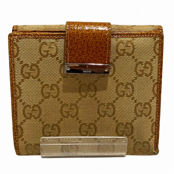 Gucci GG Canvas Leather Wallet