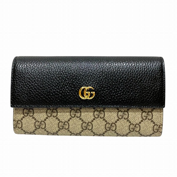 Gucci GG Marmont Leather PVC Continental Wallet